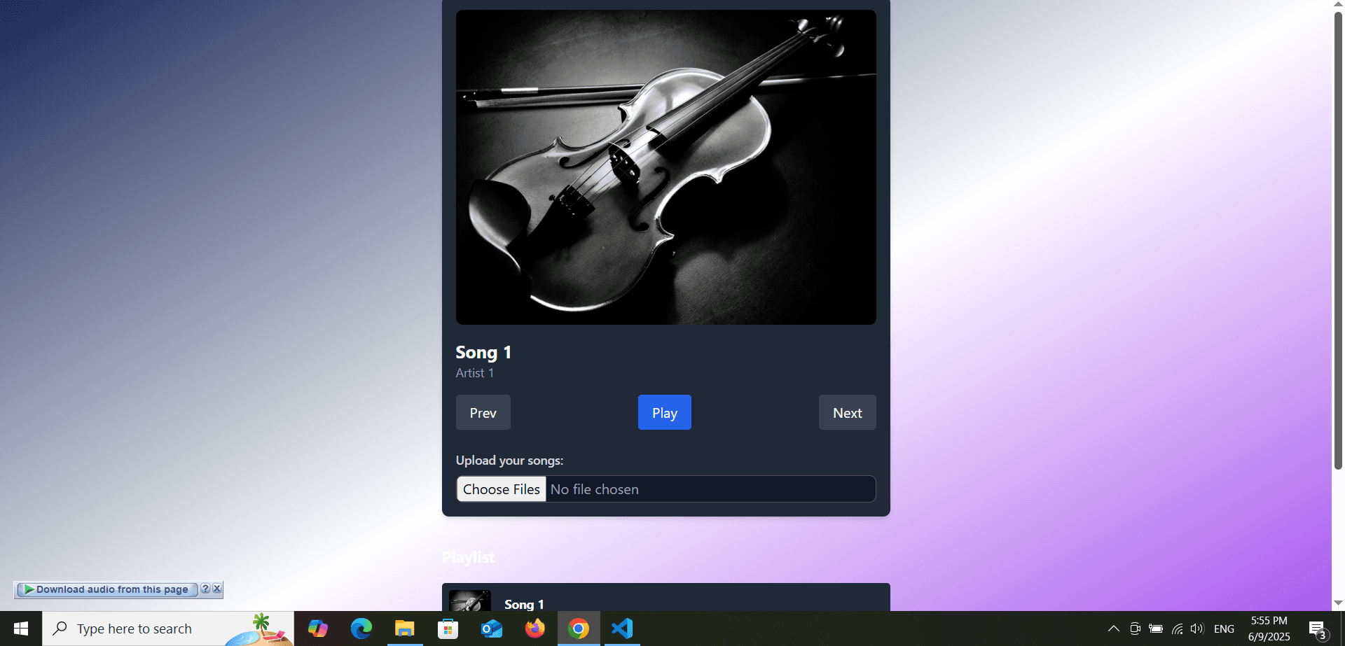 Music Player - image 1